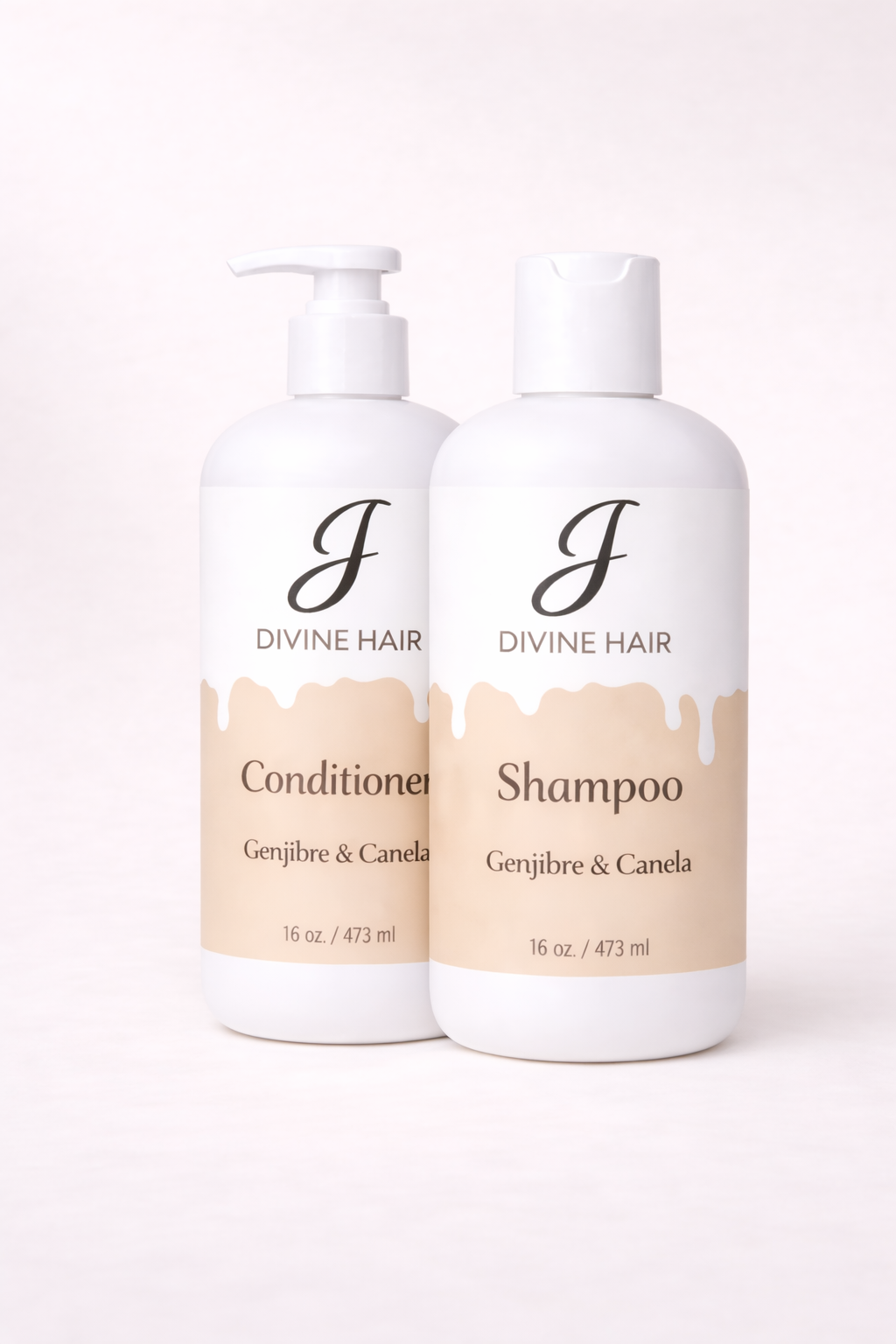 Shampoo and conditioner, Genjibre & Canela