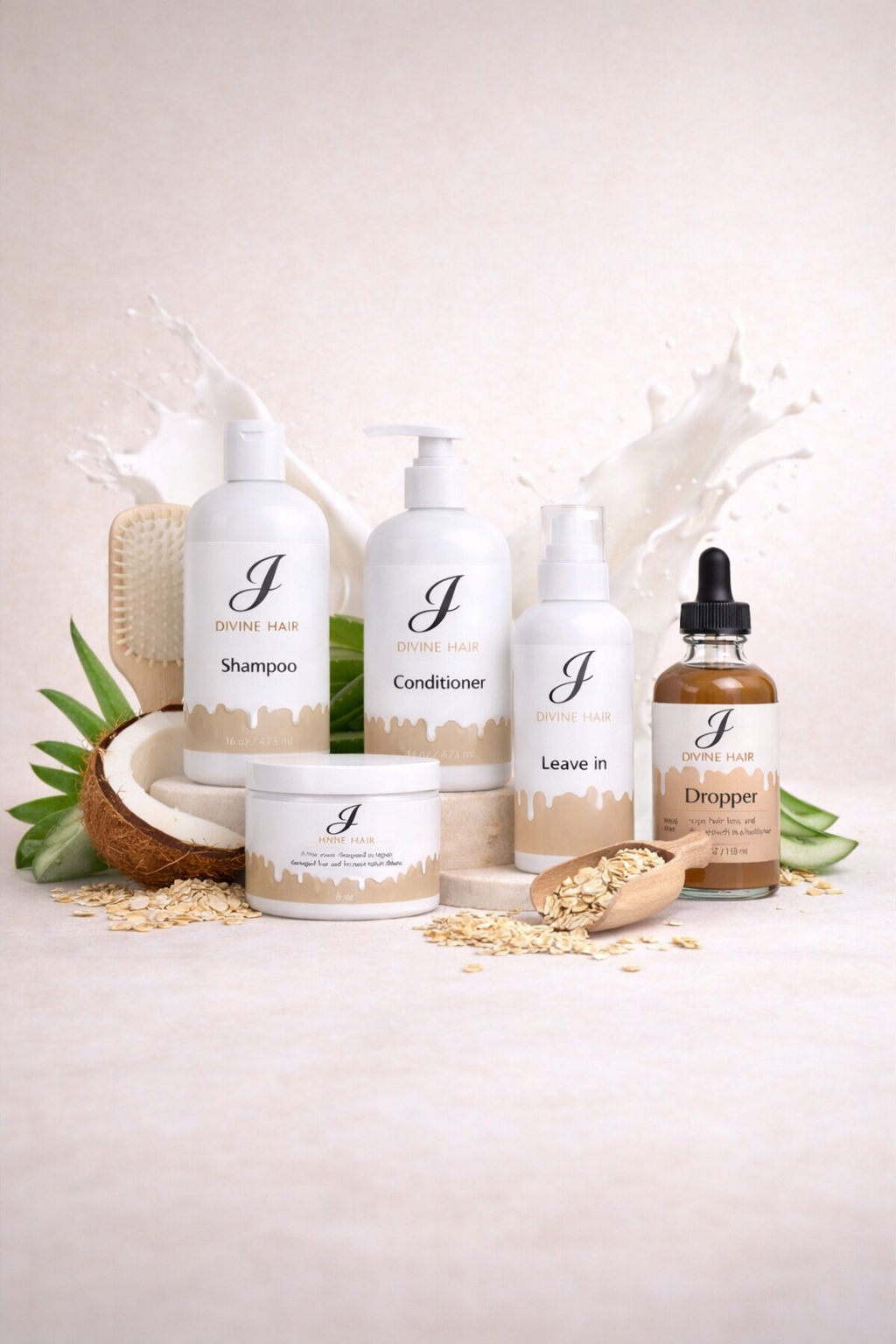 5 steps Hair Care Kit, Vitamina & Colágeno
