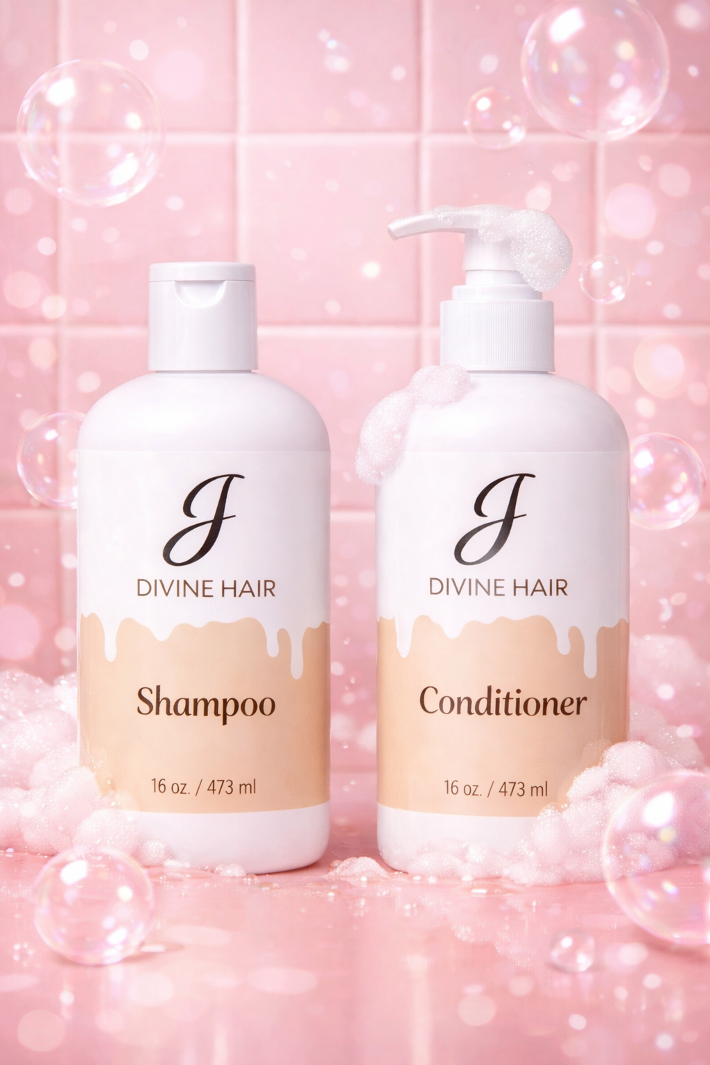 Shampoo and Conditioner, Vitamina & Colágeno