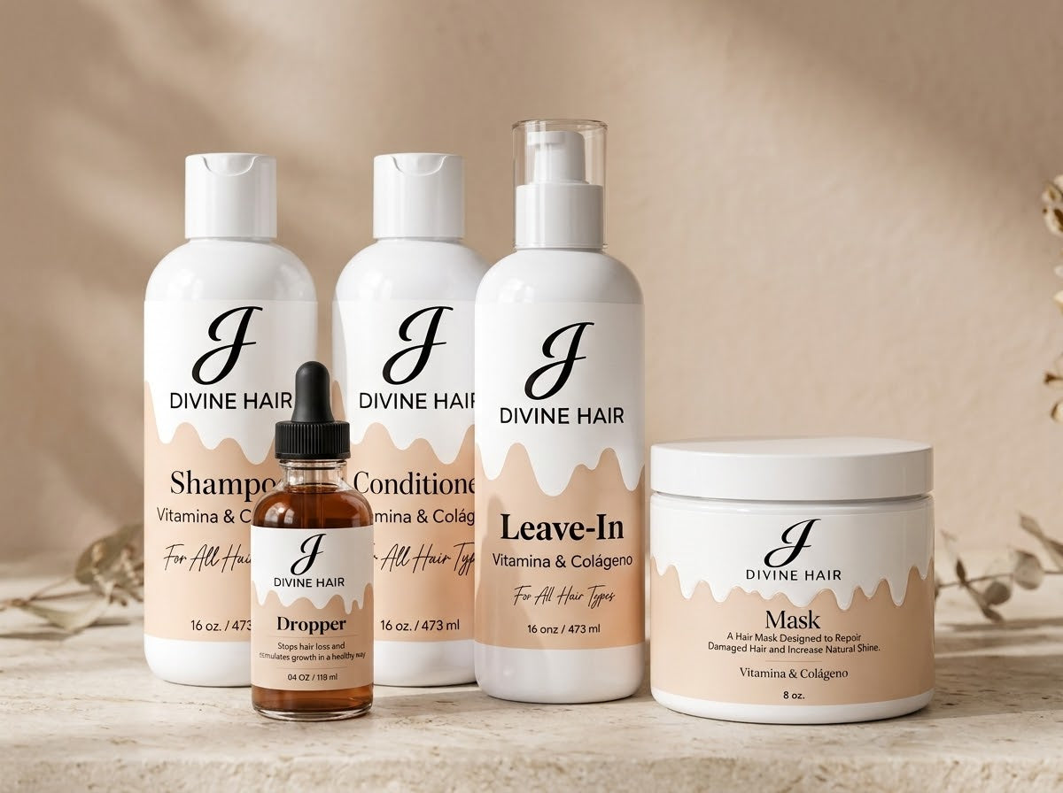 5 steps Hair Care Kit, Vitamina & Colágeno