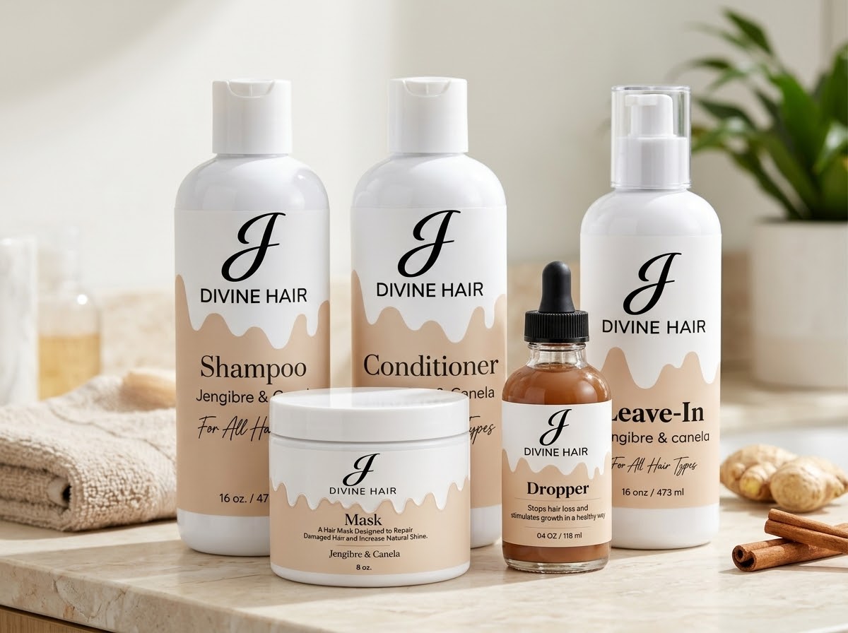 5 steps Hair Care Kit, Jengibre & Canela