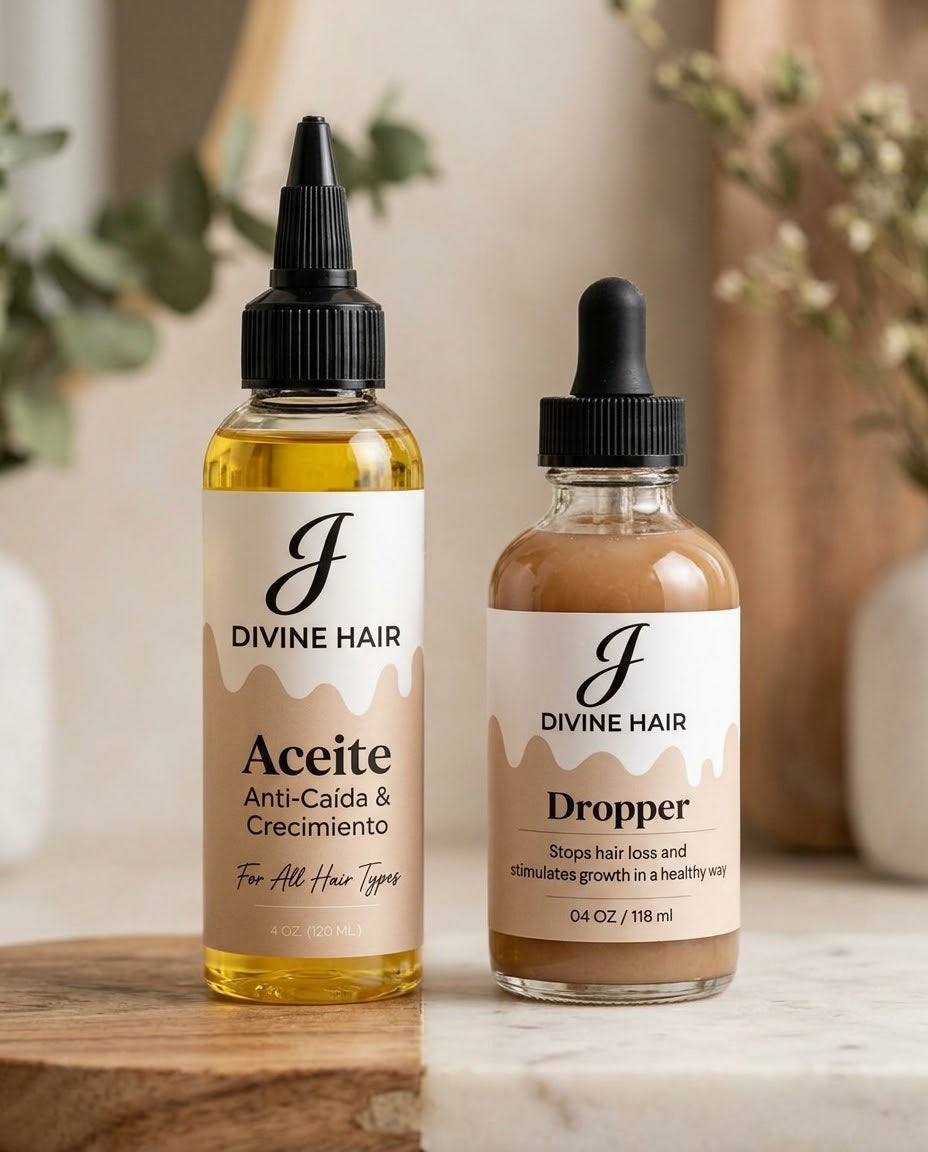 Gotero+Aceite Anti caída & crecimiento